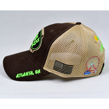 Load image into Gallery viewer, Suede Cotton & Khaki Air-Mesh Semi-Pro Trucker