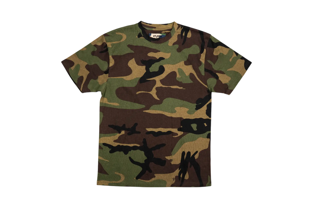 Short Sleeve Tee Green Camo