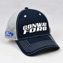 Load image into Gallery viewer, Navy &amp; Grey Semi-Pro Trucker

