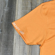 Load image into Gallery viewer, Orange - Short Sleeve T-Shirt w/ Small Embroidered Left Chest Logo
