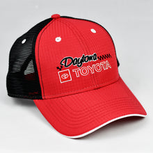 Load image into Gallery viewer, Red Rip-Stop &amp; Black Semi-Pro Snap-Back Trucker
