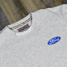 Load image into Gallery viewer, Grey - Short Sleeve T-Shirt w/ Small Screen Printed Left Chest Logo
