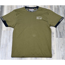 Load image into Gallery viewer, Olive Green - Short Sleeve T-Shirt w/ Small Embroidered Left Chest Logo
