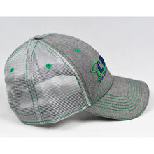 Load image into Gallery viewer, Grey Chambray Semi-Pro Snap-Back Trucker
