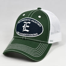 Load image into Gallery viewer, Forest Green &amp; White Semi-Pro Trucker
