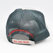 Load image into Gallery viewer, Light Grey Rip-Stop &amp; Charcoal Air-Mesh Semi-Pro Trucker

