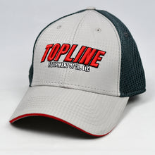 Load image into Gallery viewer, Light Grey Rip-Stop &amp; Charcoal Air-Mesh Semi-Pro Trucker
