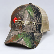 Load image into Gallery viewer, Real Tree &amp; Khaki  Semi-Pro Snap-Back Trucker
