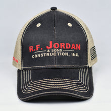 Load image into Gallery viewer, Wax Cotton-Polyester &amp; Khaki  Semi-Pro Buckle-Back Trucker
