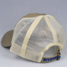 Load image into Gallery viewer, Khaki &amp; Stone Buckle-Back Dad-Cap Trucker
