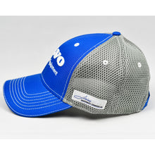 Load image into Gallery viewer, Royal Blue Rip-Stop &amp; Grey Air-Mesh Semi-Pro Trucker

