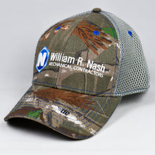 Load image into Gallery viewer, Ream Tree Camo &amp; Grey Air-Mesh Semi-Pro Snap-Back Trucker
