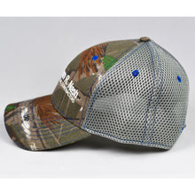 Load image into Gallery viewer, Ream Tree Camo &amp; Grey Air-Mesh Semi-Pro Snap-Back Trucker
