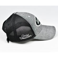 Load image into Gallery viewer, Grey Chambray &amp; Black Air-Mesh Semi-Pro Trucker
